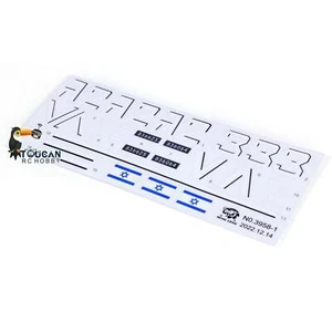 Heng Long RC Tank Decorative Stickers for 1/16 IDF Merkava MK IV 3958 RC Tank - Picture 1 of 3