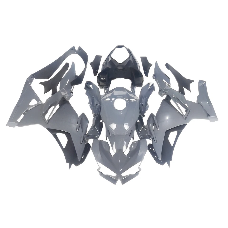 Kit de carrocería gris cemento inyección para Kawasaki Ninja 500 2024 2025 EX500R Foto 1 de 4