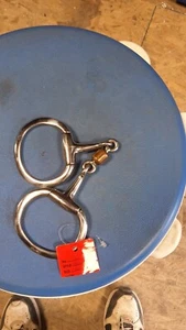 3 Stück Walze Eggbutt Trense Bit KUPFERWALZE - Bild 1 von 5