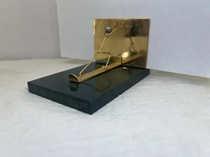 Schieben Den Umschlag Metall Basteln Draht Figur Skulptur Umschlag / Kartenhalter - Bild 1 von 11