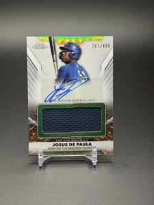 2025 Topps Pro debut Josue de Paula jumbo reliquia automática/400 #pdjar-jd - Imagen 1 de 2