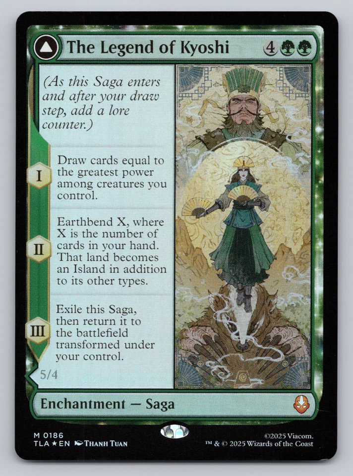 The Legend of Kyoshi FOIL - MTG Avatar: The Last Airbender TLA - Image 1 of 1