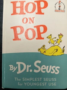 Hop on Pop by Dr. Seuss HC 1964*True 1st UK Edition*Published by Collins - Picture 1 of 12