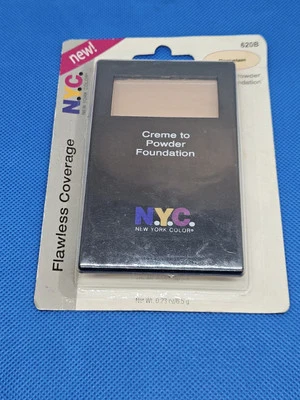 NYC Creme to Powder Foundation 620B PORCELAIN 0.23oz - Image 1 of 3