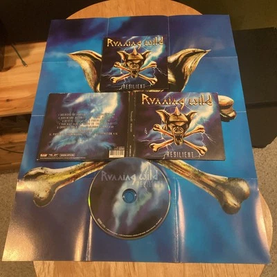 Running Wild - Resilient +2 CD 1st German press judas priest helloween rage - Image 1 of 4