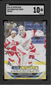 SEBASTIAN COSSA 2024-25 UD EXTENDED SERIES UD CANVAS YOUNG GUNS - Picture 1 of 2