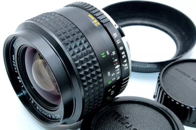 Excellent Minolta New MC W.ROKKOR SI 24mm f/2.8 Ultra Wide Angle Lens Japan - Image 1 of 4