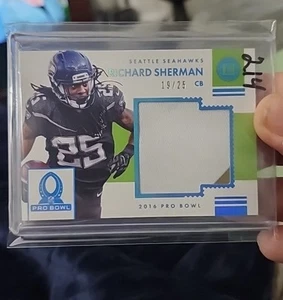 2016 RICHARD SHERMAN ENCASED /25 PRO BOWL 2 COLOR JERSEY SEAHAWKS NICE - Bild 1 von 2