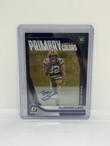 2024 Panini Donruss Optic Purple Stars Prizm /25 Marshawn Lloyd #14 Auto RC - Picture 1 of 2