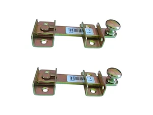 Gartentorfalle Verschluss Falle Torverriegelung Riegel Torfalle Haspe 120mm 2St - Bild 1 von 4