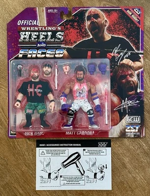 Heels and Faces Nick Gage vs Matt Cardona 2-Pack GCW 1 of 2000 NEW Zombie Sailor - Image 1 of 3