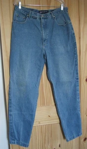 VINTAGE KARL KANI JEANS MENS 36x34 BLUE DENIM BAGGY RELAXED FIT STONEWASH 90s - Picture 1 of 18