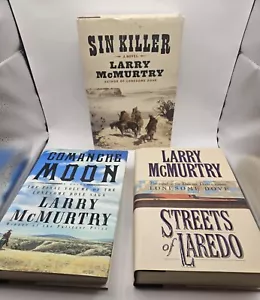 Larry McMurtry Straßen von Laredo, Comanche Moon, Sündenkiller Hardcover Bücher - Bild 1 von 24