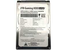 MaxDigitalData 2TB 5400RPM 16MB SATA 6Gb/s 2.5" Internal Gaming PS4 Hard Drive 