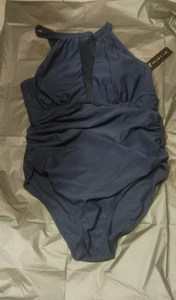 Tempt me bathing suit womens size large one piece swimsuit new with tags - Picture 1 of 2