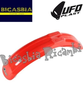 18567 - PARAFANGO ANTERIORE UFO UNIVERSALE ROSSO 125 250 500 CROSS ENDURO - Imagen 1 de 1