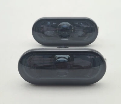 Seitenblinker klarglas schwarz passend für Ford Fiesta Focus Seat VW Golf Polo - Bild 1 von 4