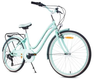 Kinderfahrrad 24 Zoll Kinder Mädchen Fahrrad Kinderrad Mädchenfahrrad - Bild 1 von 14