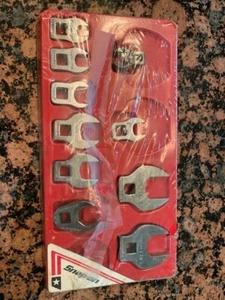 SNAP ON SET CROWFOOT CROWSFOOT WRENCH SET 10 PIECES - Picture 1 of 1