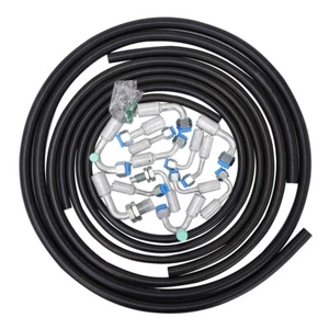 A/C Air Conditioning Ext Length Hoses & Fittings & O-rings Universal Kit Tool - Picture 1 of 10