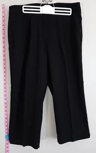 NEW! Talbots women's cropped pleated dress pants, black, size 10 - Picture 1 of 4