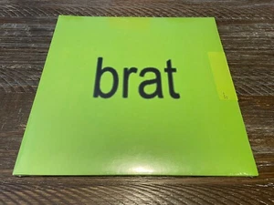 Charli XCX "Brat" LP (Vinyl, Atlantic, 2024) Black Ice Vinyl - Picture 1 of 2
