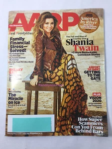AARP FEBRUARY/MARCH 2020 MAGAZINE-SHANIA TWAIN ON COVER - Picture 1 of 4