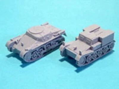 Munitionspanzer I Ausf. A & Borgward Ammunition Carrier WSW 872220 Resin 1/87 Sc - Image 1 of 2
