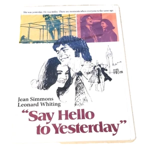 Say Hello To Yesterday (DVD, 1971) NEW AND SEALED Region Free Jean Simmons - Picture 1 of 1