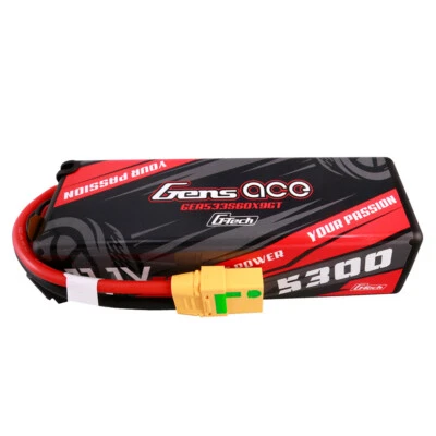 Gens Ace G-Tech 5300mAh 60C 11.1V HardCase 3S Lipo Battery XT90-S(Anti-Spark) US - Image 1 of 4