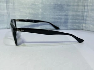 Ray Ban RB5356 2000 Unisex Shiny Black Square Modern Eyeglasses Frames 52/19 145 - Picture 1 of 11