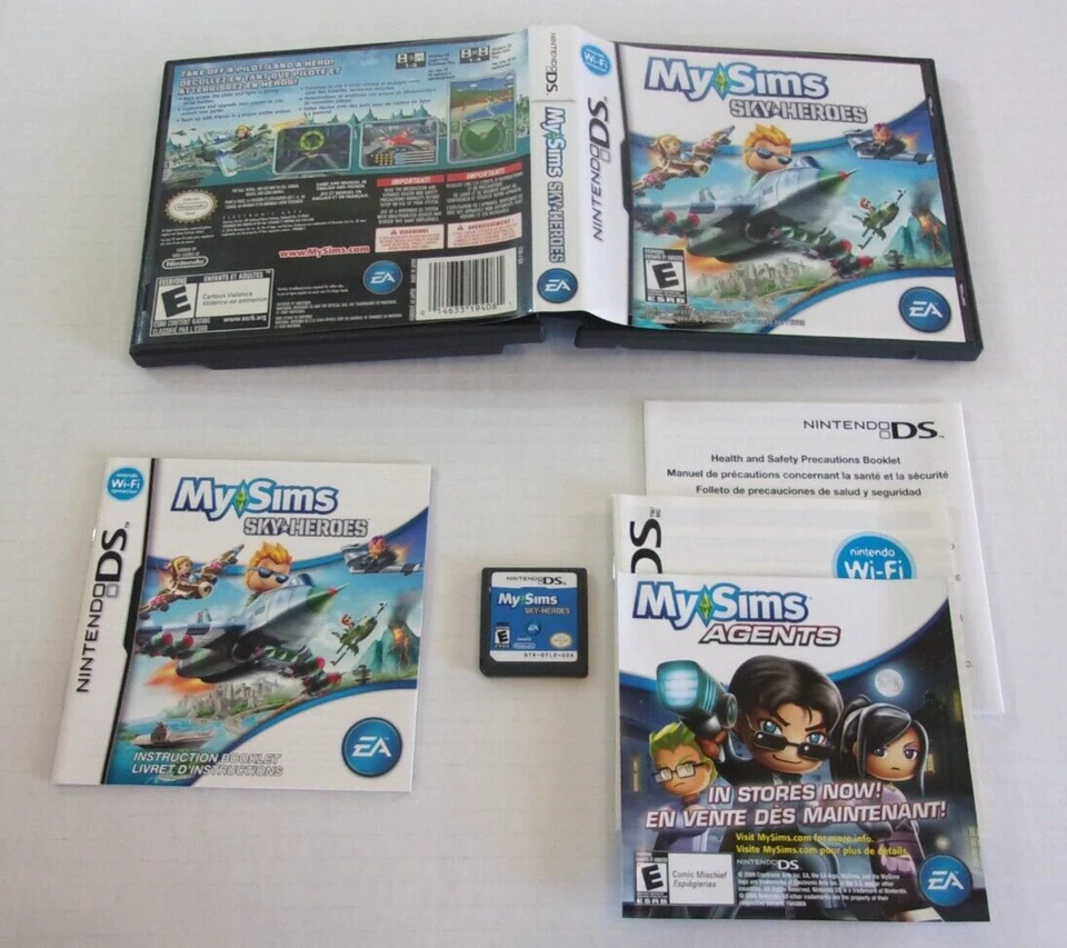 Used Complete MySims SkyHeroes (Nintendo DS, 2010) Free Shipping! - Image 1 of 1