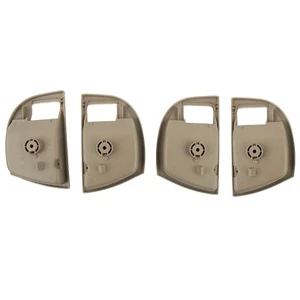 Cubierta de moldura de manija de puerta interior 4 piezas beige L&R para Hyundai Santa Fe, 2007-2012 - Imagen 1 de 1