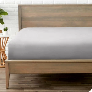 Fitted Bottom Sheet Short Queen Size - Premium 1800 Microfiber - Ultra-Soft Hote - Picture 1 of 9