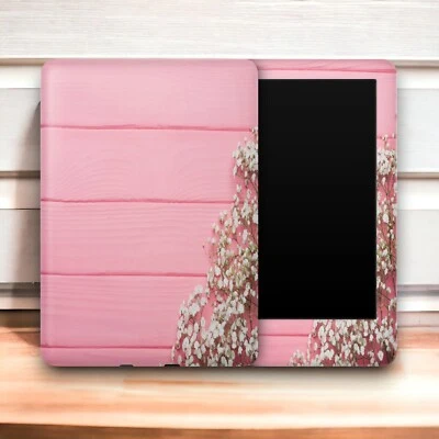 Pink Blossom Amazon Kindle Skin | Kindle Skin Vinyl Wrap - All Kindle Models - Image 1 of 4