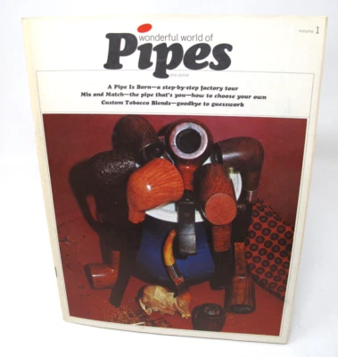 Wonderful World Pipes Magazine 1970 V1 #1 Men Women Einstein Byrd Gam Babe Ruth - Image 1 of 4