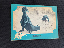 1961 DINOSAUR SERIES NU CARD #67 EXCELLENT CONDITION VINTAGE NON SPORTS CARD !