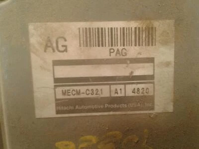 Módulo de control del motor usado se adapta a: módulo de control electrónico Mercury Villager 1995 Foto 1 de 4