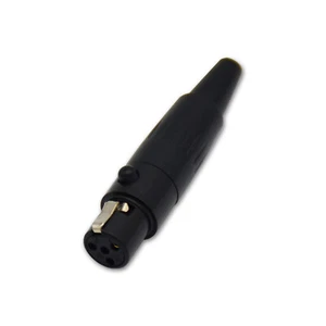 4 Pin Buchse Stecker Mini TA4F XLR Audio Mikrofon Stecker MIKRO Adapter Tini Q-G - Bild 1 von 14