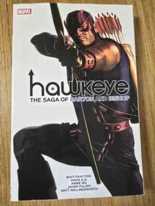 Hawkeye The Saga of Barton and Bishop TPB Matt Fraction David Aja Marvel Wu - Picture 1 of 4