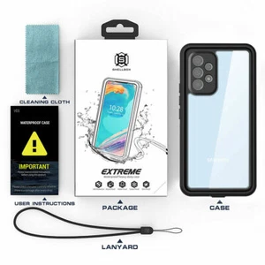 For Samsung Galaxy A53 A13 S22 Waterproof Shockproof Underwater Full Body Cover - Picture 1 of 18