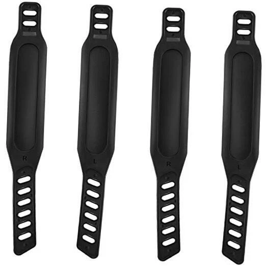 2对运动自行车踏板带通用踏板带1.7 x 12英寸适用于  — 第 1/4 张图片