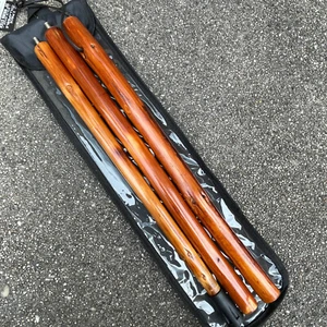 Holz Hartholz Wandern Gehstock Stange zusammenklappbar - Aufbewahrung-Hartholz-55""...Neu - Bild 1 von 6