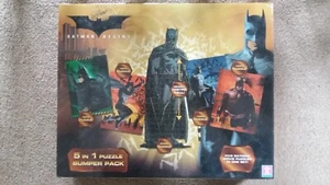 Batman Begins - Paquete de parachoques de rompecabezas 5 en 1 - Nuevo y sin abrir - Imagen 1 de 8