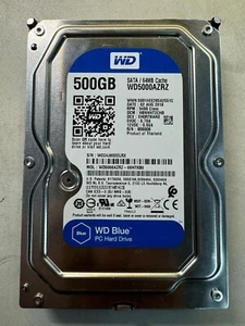 WD 800006 WD5000AZRZ-00HTKB0 500GB 5.4K RPM 64MB CACHE 6 Gb/s SATA3.5" HDD - Picture 1 of 6