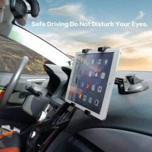 Support Tablette Voiture Réglable avec Ventouse pour tablettes 7"- 10,5" 360° - Imagen 1 de 4