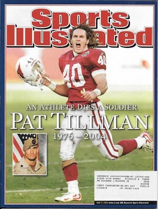 MAY 3, 2004 PAT TILLMAN ARIZONA CARDINALS SPORTS ILLUSTRATED AMERICAN HERO RIP - Picture 1 of 1