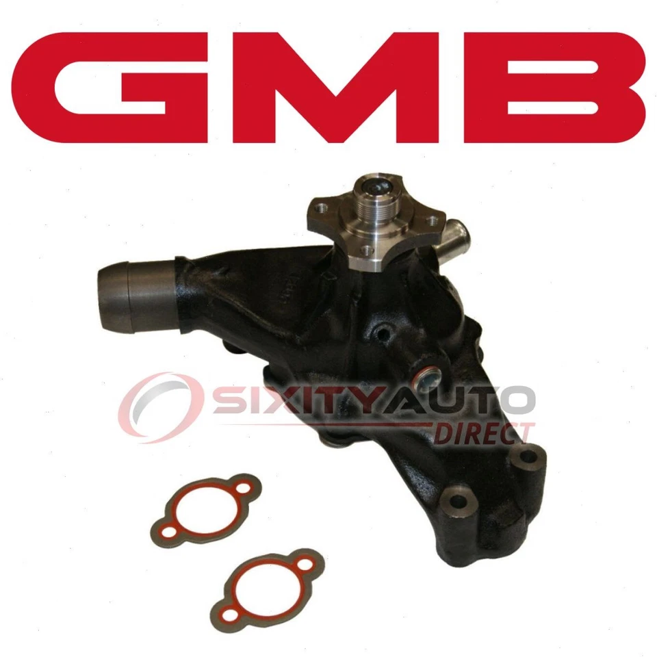 GMB Water Pump for 2001-2002 GMC B7 8.1L V8 - Coolant Antifreeze Engine tg Foto 1 de 4