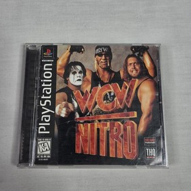 WCW Nitro - Sony PlayStation 1 - 1998 CIB Tested  PS1 PSOne