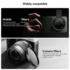 Neutraldichte Filter einstellbar Telefon Kamera Objektiv ND Filter für Telefon 16 15 - Bild 1 von 8